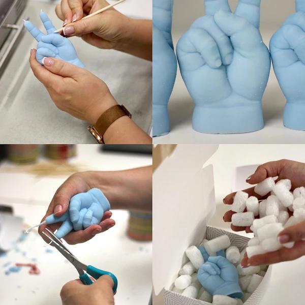 Image du produit Candle Hand Doigts croisés de bébé (1 pcs)