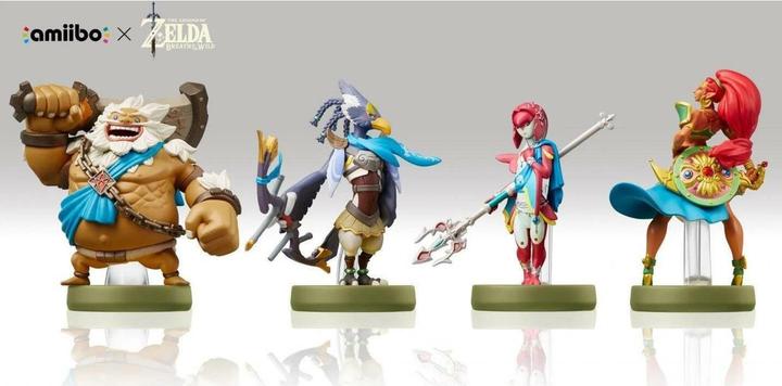 Actual product image Nintendo amiibo The Legend of Zelda: Breath of the Wild Recken Set (Wii U, Switch, 3DS)