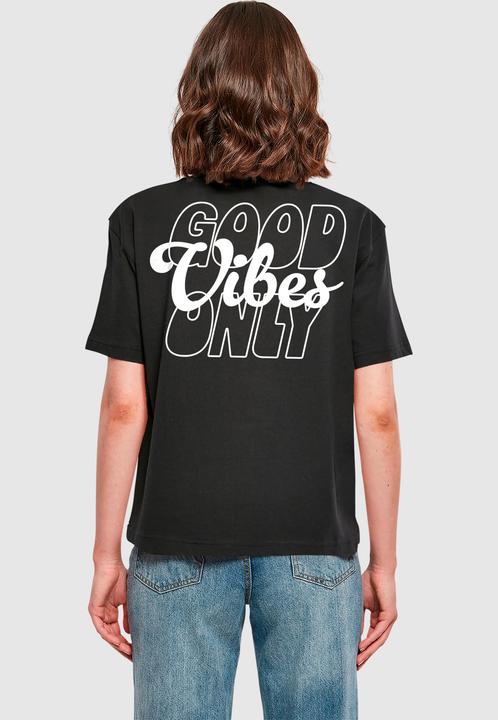 Produktbild Miss Tee Good Vibes Wording Tee - 173959 (XXL)