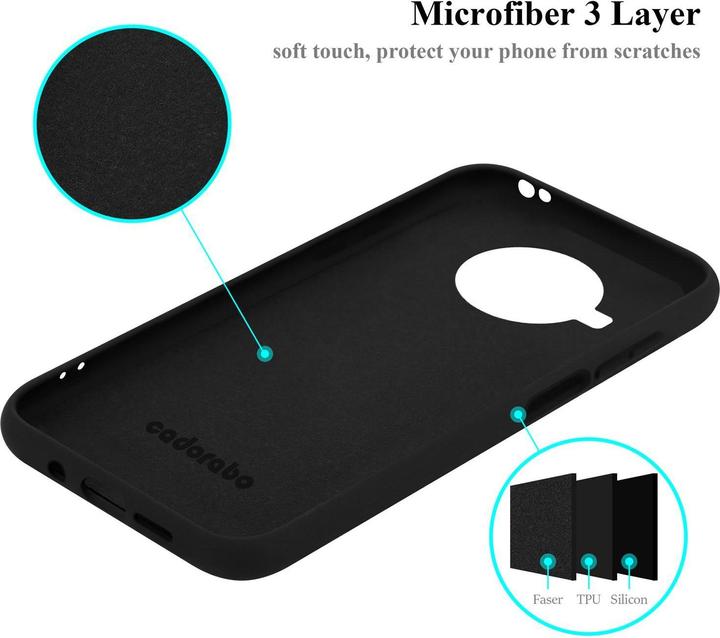 Immagine prodotto Cadorabo Copertura della cassa del silicone liquido TPU (Mi 10T Lite)