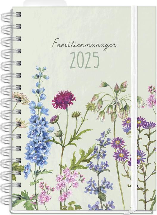 Produktbild Familienmanager 2025 (A5, Harter Einband, Deutsch)