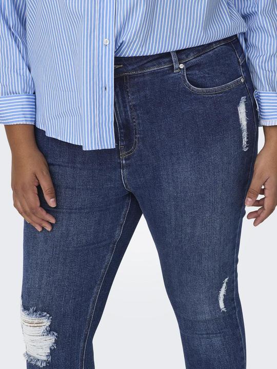 Actual product image Only Curvy CARMILA HW ANK DST Skinny Fit Jeans (W44/L32)
