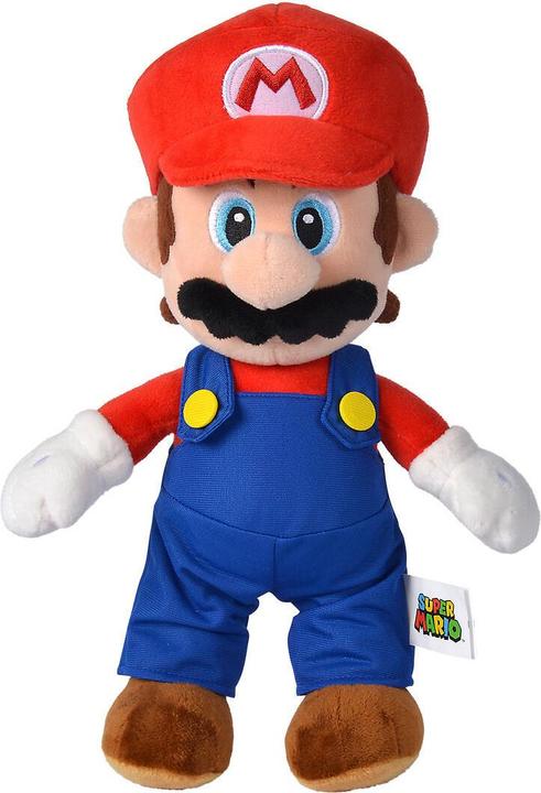 Image du produit Nintendo Peluche Super Mario Bros Mario 30cm (30 cm)