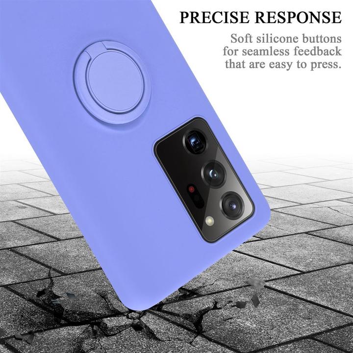 Actual product image Cadorabo TPU Liquid Ring Silicone Case Cover (Samsung Galaxy Note 20 Ultra)