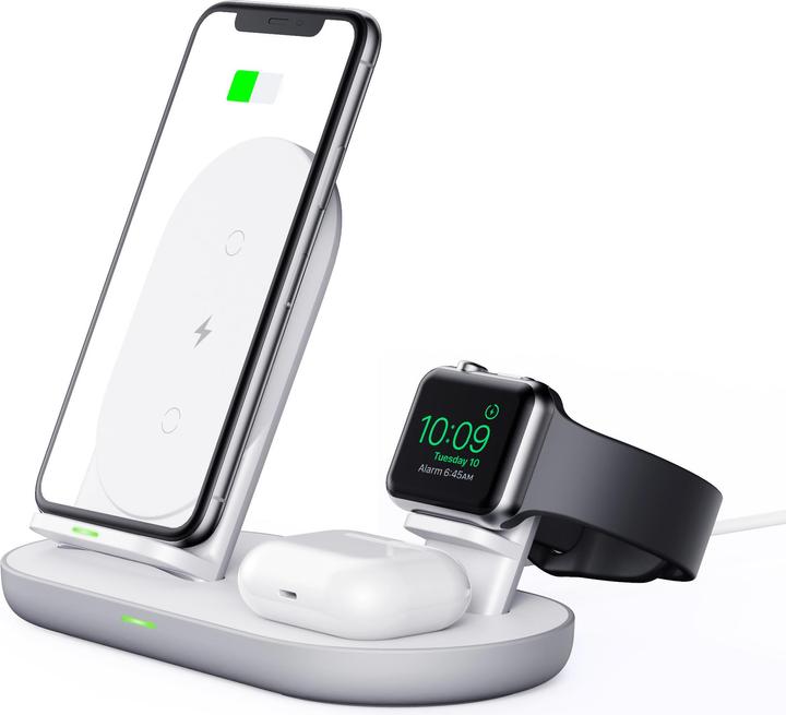 Produktbild Aukey LC-A3 3 in 1 Aircore Charging Station (15 W)