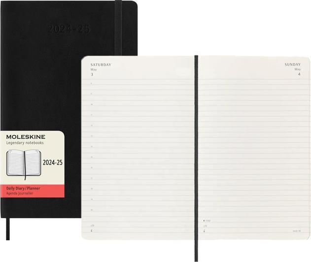 Actual product image Moleskine Daily calendar (A5, English)