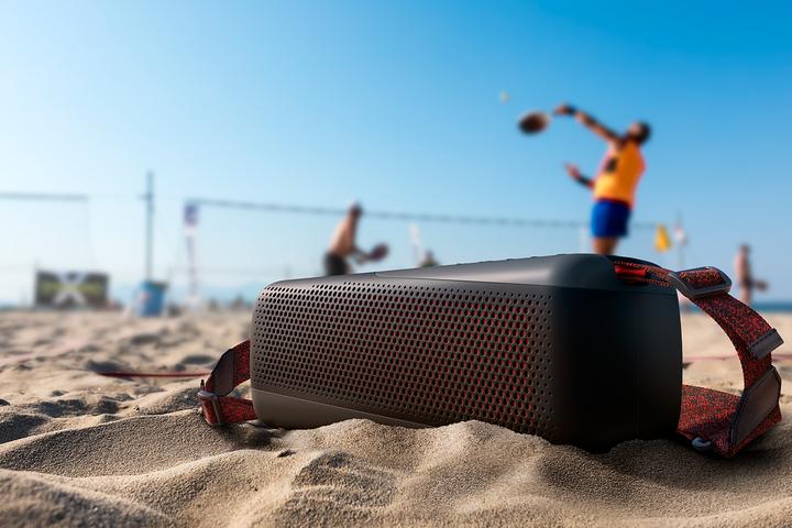 Actual product image Philips Bluetooth Speaker TAS7807W Black (24 h, Rechargeable battery operated)