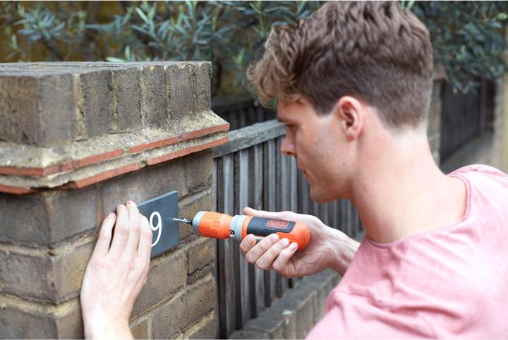 Actual product image Black & Decker Cordless screwdriver BFC603C (Rechargeable battery operated)
