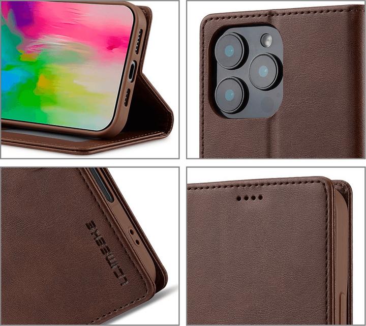 Immagine prodotto LC.Imeeke iPhone 16 Pro Max - Custodia in pelle (Apple iPhone 16 Pro Max)