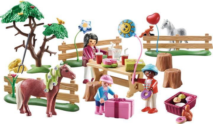 Produktbild Playmobil Kindergeburtstag auf dem Ponyhof (70997, Playmobil Country)