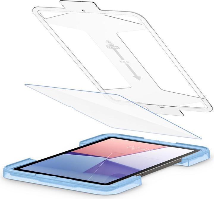 Productafbeelding Spigen Glass.TR Sam Tab S9+ Plus 12.4" X810/X816B "EZ FIT" szkło hartowane AGL06999 (1 Stuk, Galaxy Tab S9 Plus)