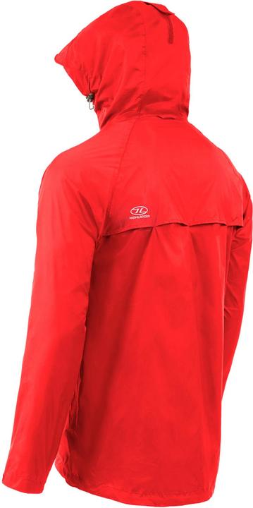 Actual product image Highlander Stow & Go Red Packaway Jacket - S (S)