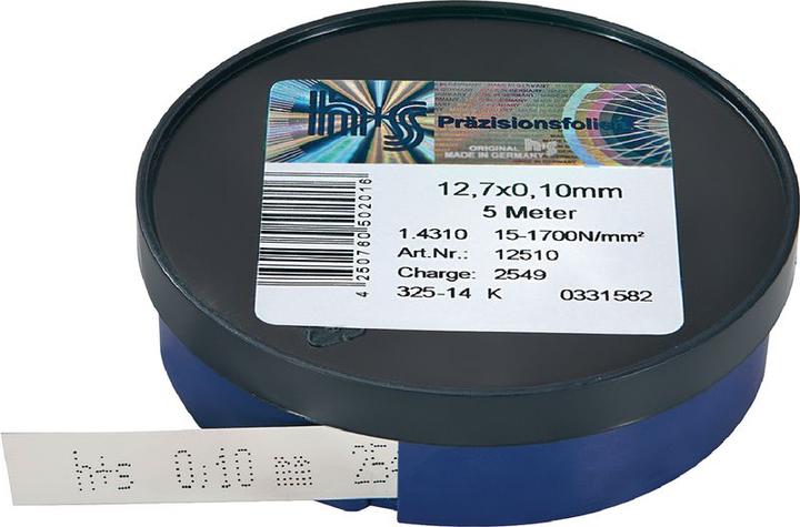 Image du produit H+S Rubans laminés de précision