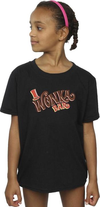 Image du produit Willy Wonka & the Chocolate Factory - T-shirt BAR LOGO - Fille (140, 146)