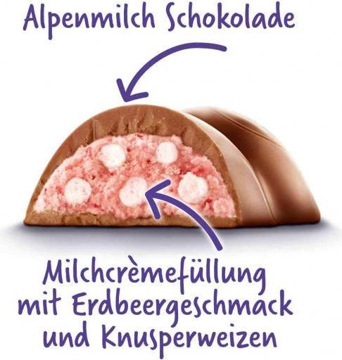 Actual product image Milka Chocolate bar strawberry 36.5 g (36.50 g)