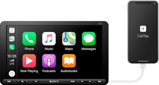 Actual product image Sony XAV-AX8050D (Android car, Apple Carplay)