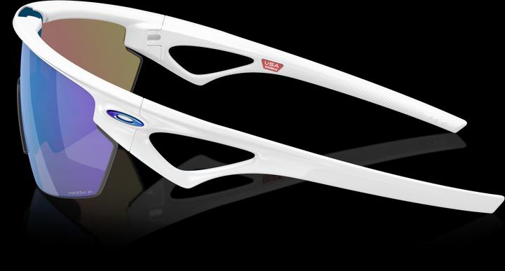 Image du produit Oakley Lunettes Sphaera Matte White / Prizm Sapphire Polarized (Blanc mat, Prizm Sapphire Polarized)