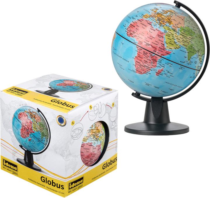 Actual product image Idena Globe Ø 11cm w. political map image (11 cm)