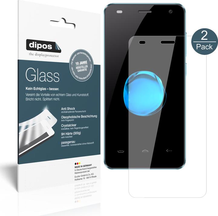 Actual product image Dipos Screen Protector Anti-Shock (1 Piece, Homtom HT26)