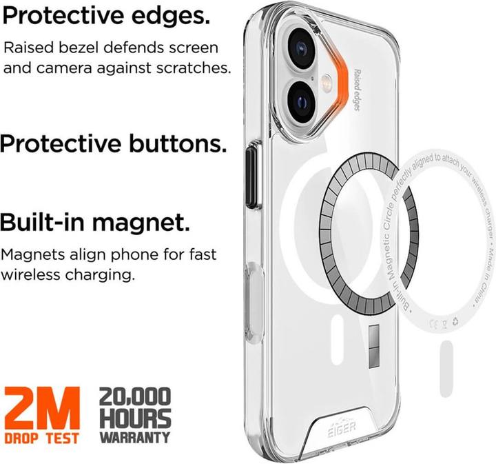 Produktbild Eiger Glacier MagSafe Case (Apple iPhone 16 Plus)