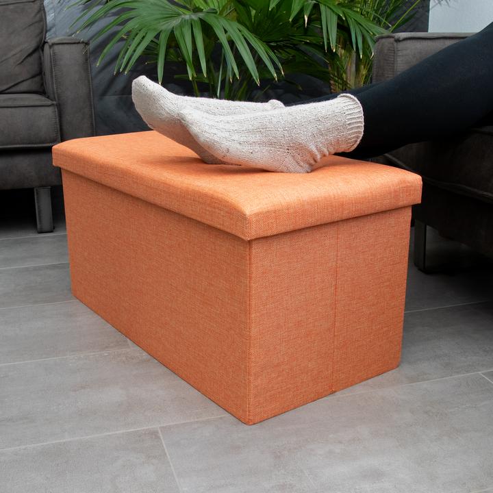 Actual product image Intirilife Bench MANDARINES ORANGE (38.78 cm)