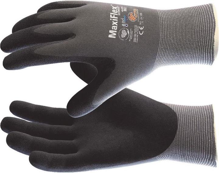 Actual product image Maxiflex Nylon knitted gloves (11)