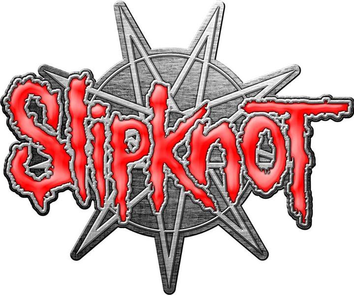 Slipknot 9 Zackiger Stern Abzeichen Emaille