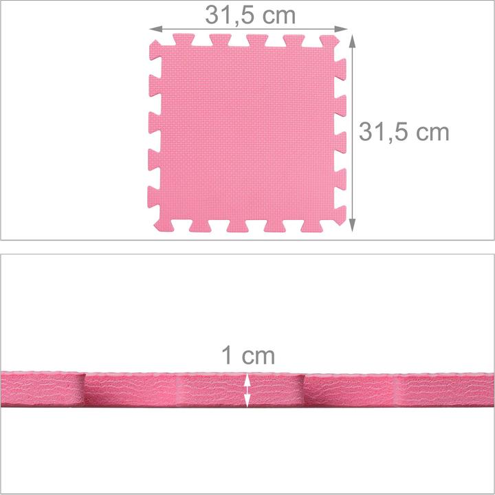 Produktbild Relaxdays . Puzzlematte (31.5 x 31.5 x 1 cm)