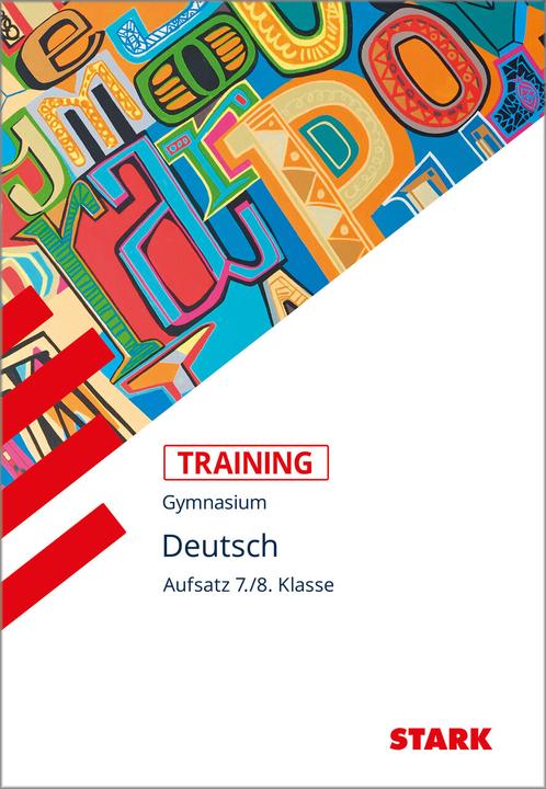 Actual product image Training Grundwissen Deutsch Aufsatz 7./8. Klasse (German, Frank Kubitza, 2017)