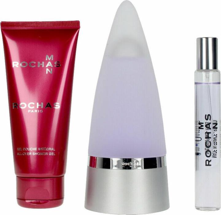 Immagine prodotto Rochas Uomo EDT Spray 100 ml, Gel doccia 100 ml - Miniatura EDT 20 ml. (Eau de toilette, 100 ml)