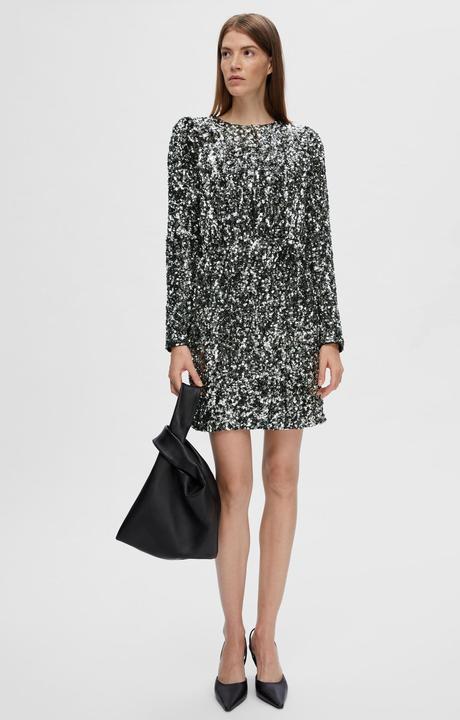 Image du produit Selected Femme Mini-robe à paillettes (42)