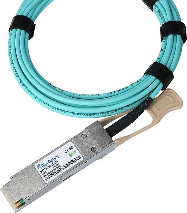 Produktbild BlueOptics Intel SPTMJP1PMCDF007 kompatibles AOC QSFP28 BO282803L7M