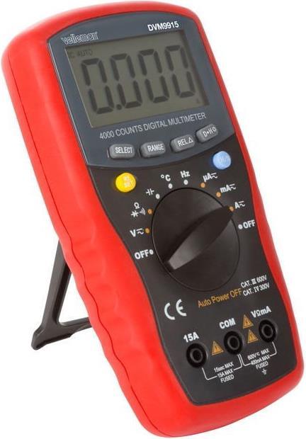 Produktbild Velleman DVM9915 Multimeter CAT III 600 V