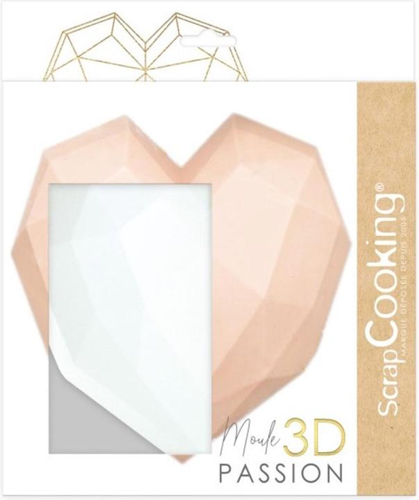 Image du produit ScrapCooking 3D Silikonform Diamant Herz D17.5cm (17.50 cm)
