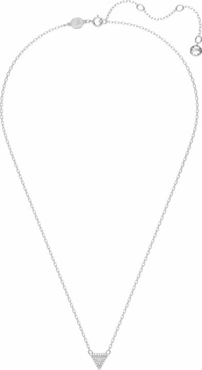 Immagine prodotto Swarovski Ortyx - Collana con taglio a brillante bianco (Metallo Swarovski, 36 - 41 cm)
