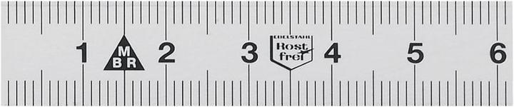 Image du produit BRW Stahlmassstab (150 mm)