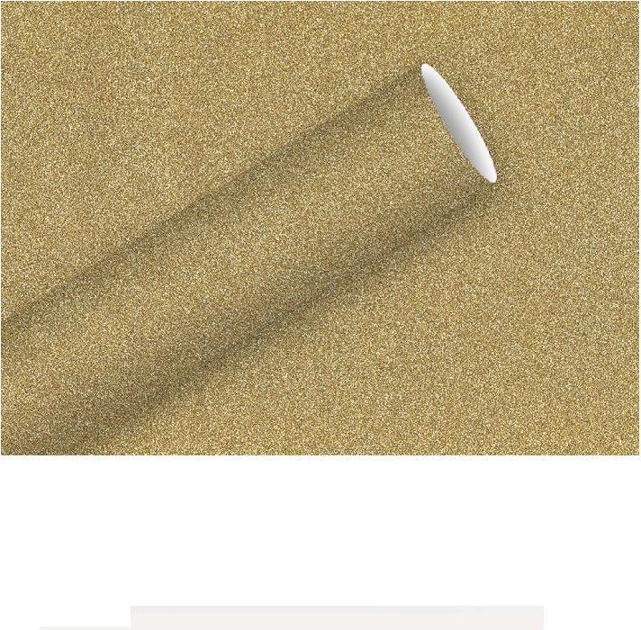 Actual product image Braun + Company Wrapping Paper Roll Glitter gold (Wrapping paper, 1 x)