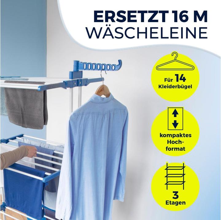 Image du produit Easymaxx Séchoir à tour (17.50 m)