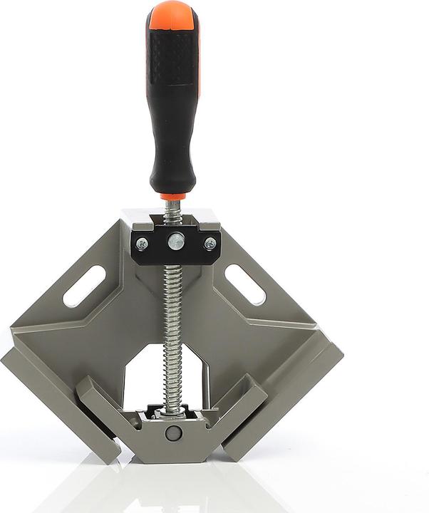 Actual product image XPOtool 90° Aluminium Angle Spanner Corner Clamps with Swing Jaw for Wood, Metal, etc. (70 mm)