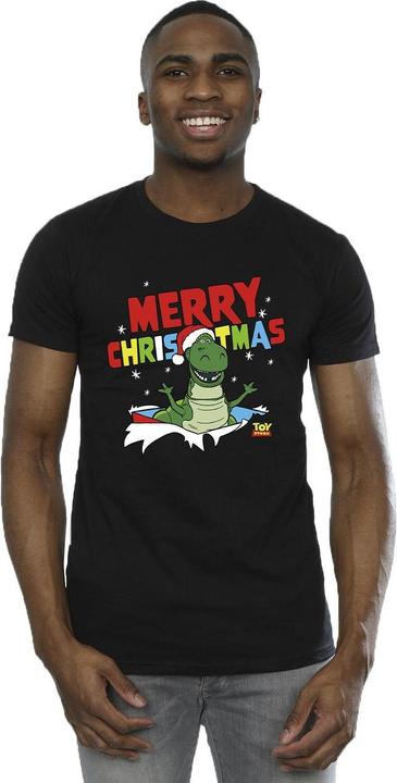 Produktbild Disney Toy Story Rex Christmas Burst TShirt (S)
