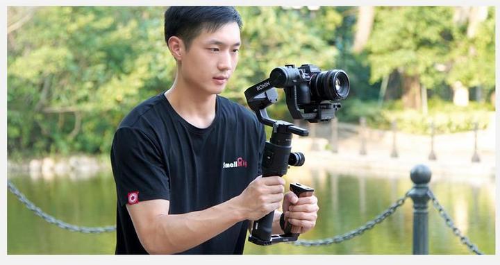 Actual product image SmallRig Wood Side Handle RoninS (Gimbal handle)
