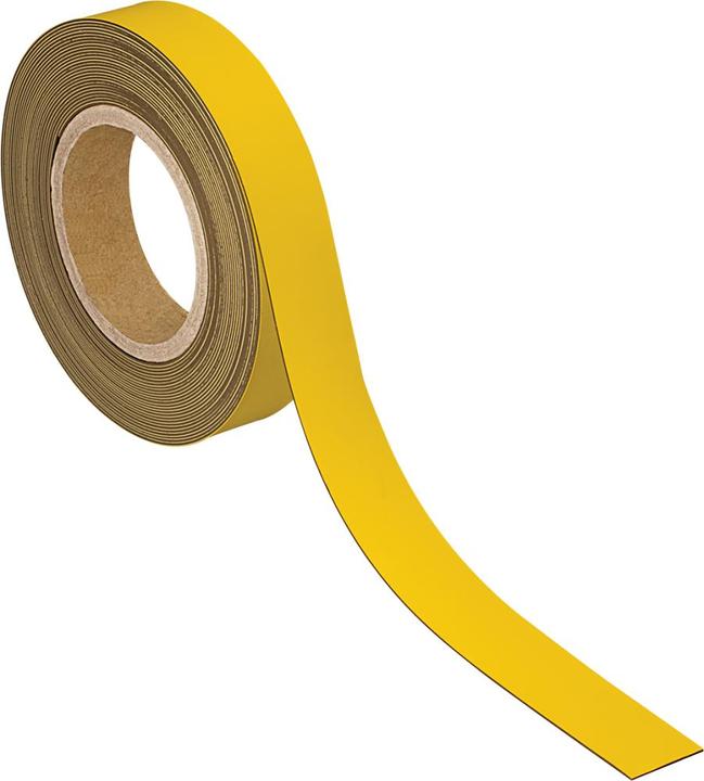 Actual product image Maul Identification tape magnetic yellow 3 cm x 10 metres (10 x)