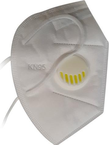 Actual product image Digittrade KN95/N95-MASK WITH VALVE white non-medical (30 x)