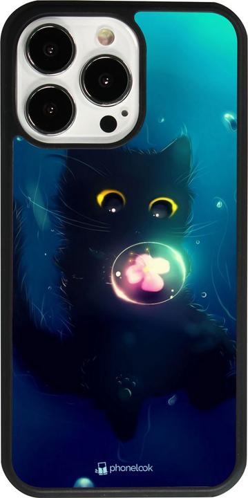 Immagine prodotto PhoneLook Cover Silicone Nero Cute Cat Bubble (Apple iPhone 13 Pro)