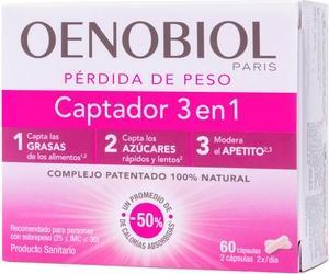 Image du produit Oenobiol Captador 3 en 1 60 Capsules (Lotion pour le corps, 60 ml)
