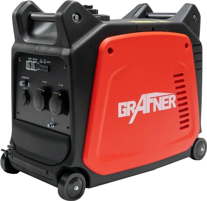 Grafner Inverter Stromerzeuger Notstromaggregat Benzin IV110878 (2800 W, 7.50 l)