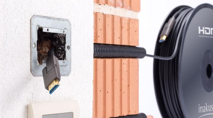 Actual product image Inakustik HDMI (Typ A)| micro HDMI (Typ D) — HDMI (Typ A)| micro HDMI (Typ D) (15 m, HDMI)