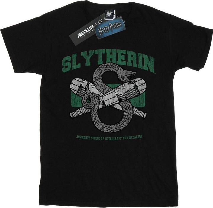 Immagine prodotto Slytherin Quidditch Emblem Maglietta Ragazzi (140, 146)