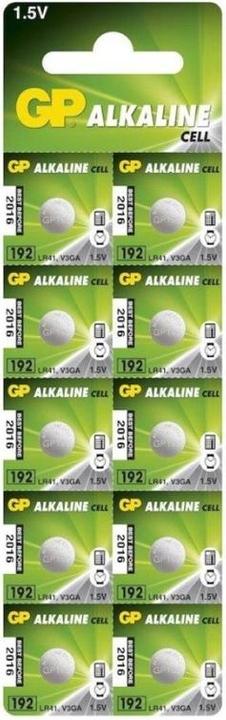 Image du produit GP Batteries Alkaline (10 pcs, LR41, 24 mAh)