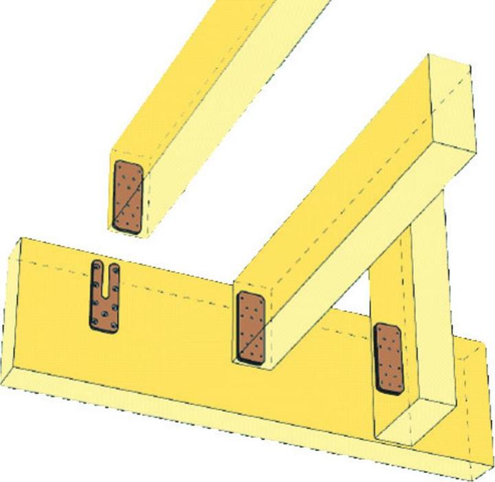 Actual product image Simpson Sst Connector ATF (Log connectors, 1 pcs.)